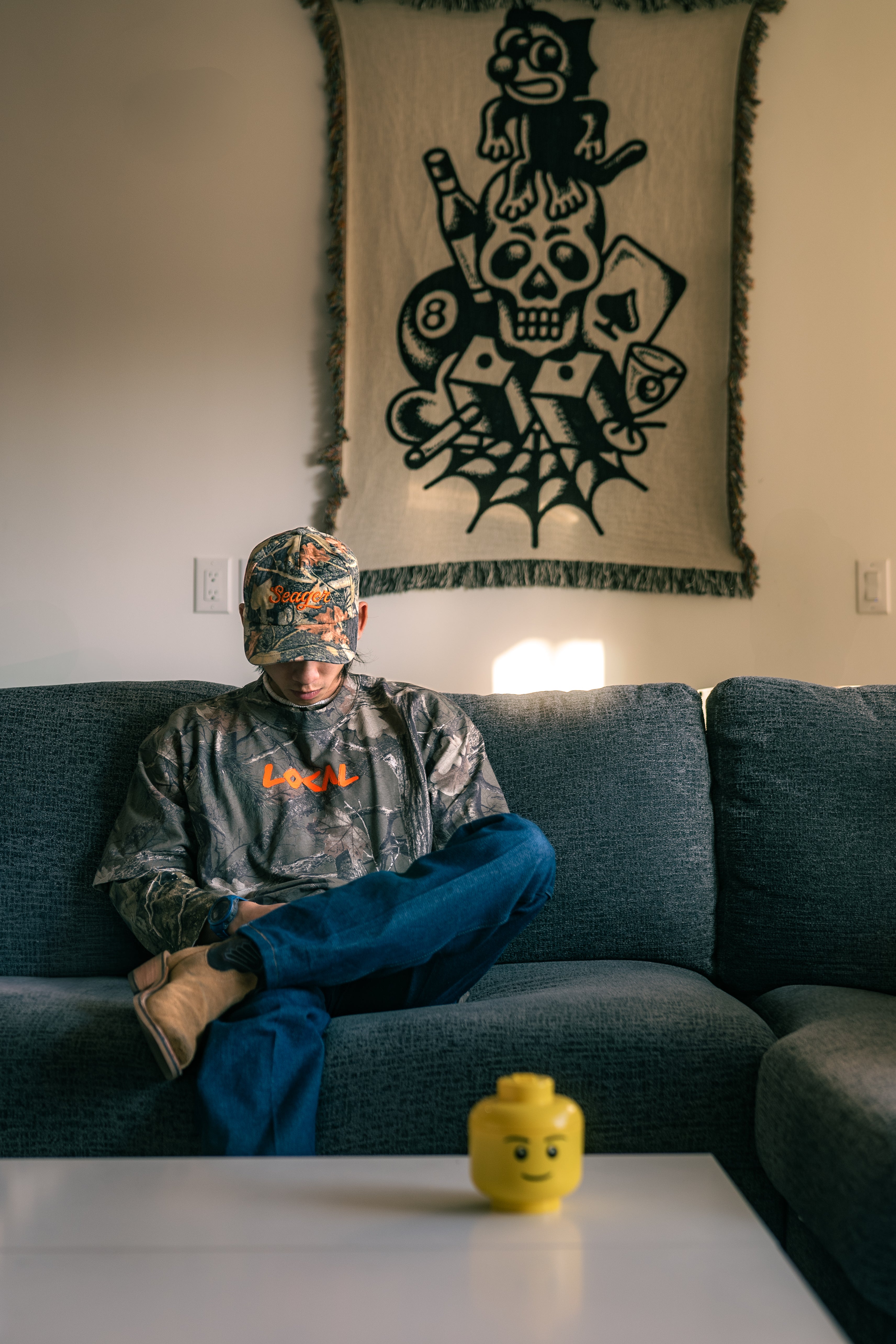 LOCAL OG Dark Camo Shirt